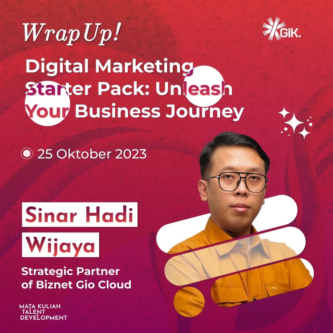 GIK UGM, Digital Marketing, Sinar Hadi Wijaya