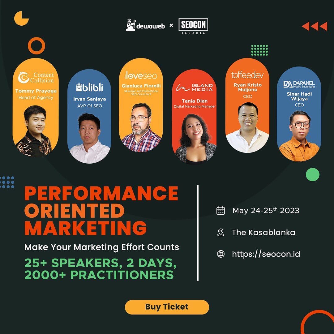 SEOCON 2023, Sinar Hadi Wijaya