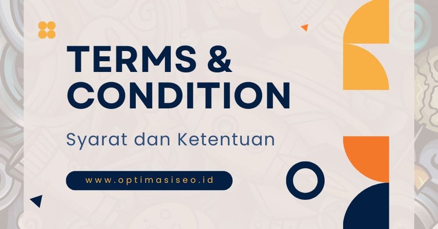 Syarat dan Ketentuan, Terms and Conditions